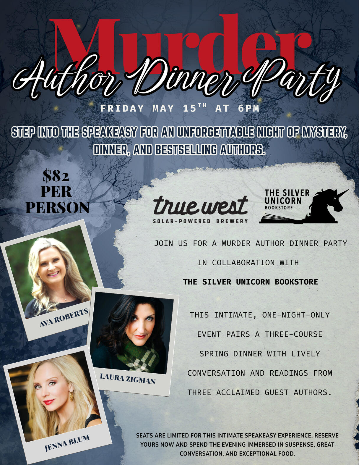 Murder Author Dinner Party